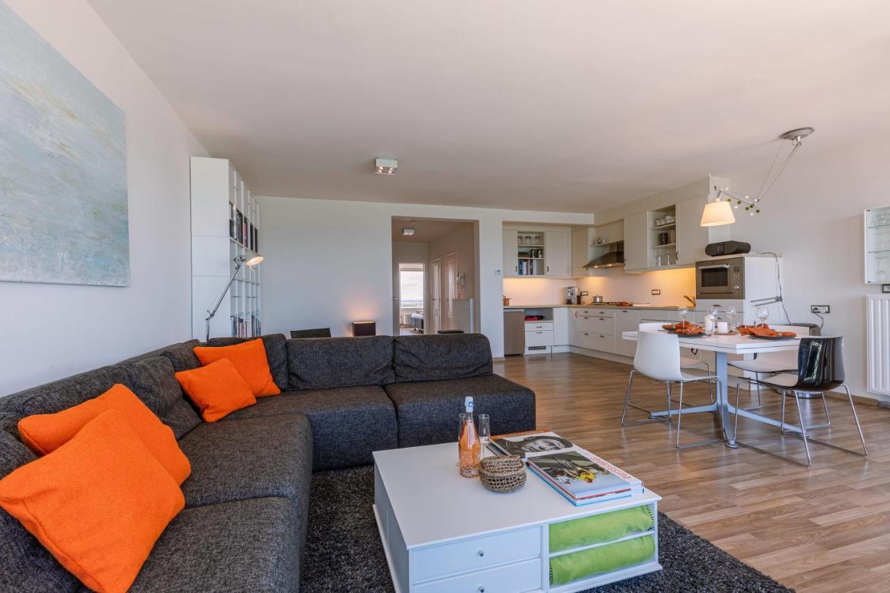 Excellent Southern Furnished Apartment With Beautiful Sea View Nieuwpoort Exteriör bild